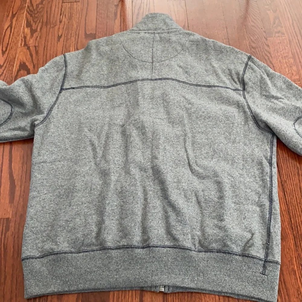 Canterbury of New Zealand Full zip Men's Utility sweatshirt/jacket, Large, Gray - Picture 6 of 7